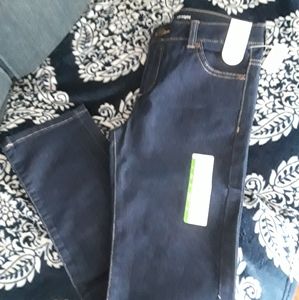 NWT Girls straight stretch skinny jeans